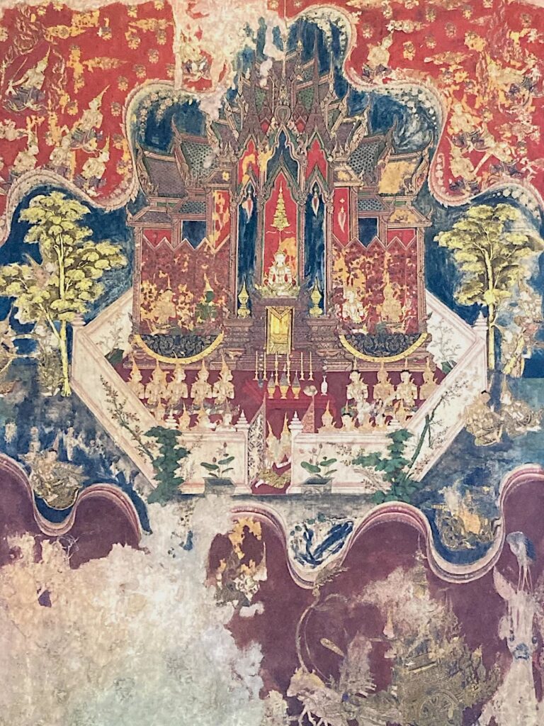 Mural Suwanaram Temple